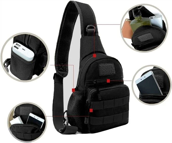Military Molle Shoulder Siling Backpack